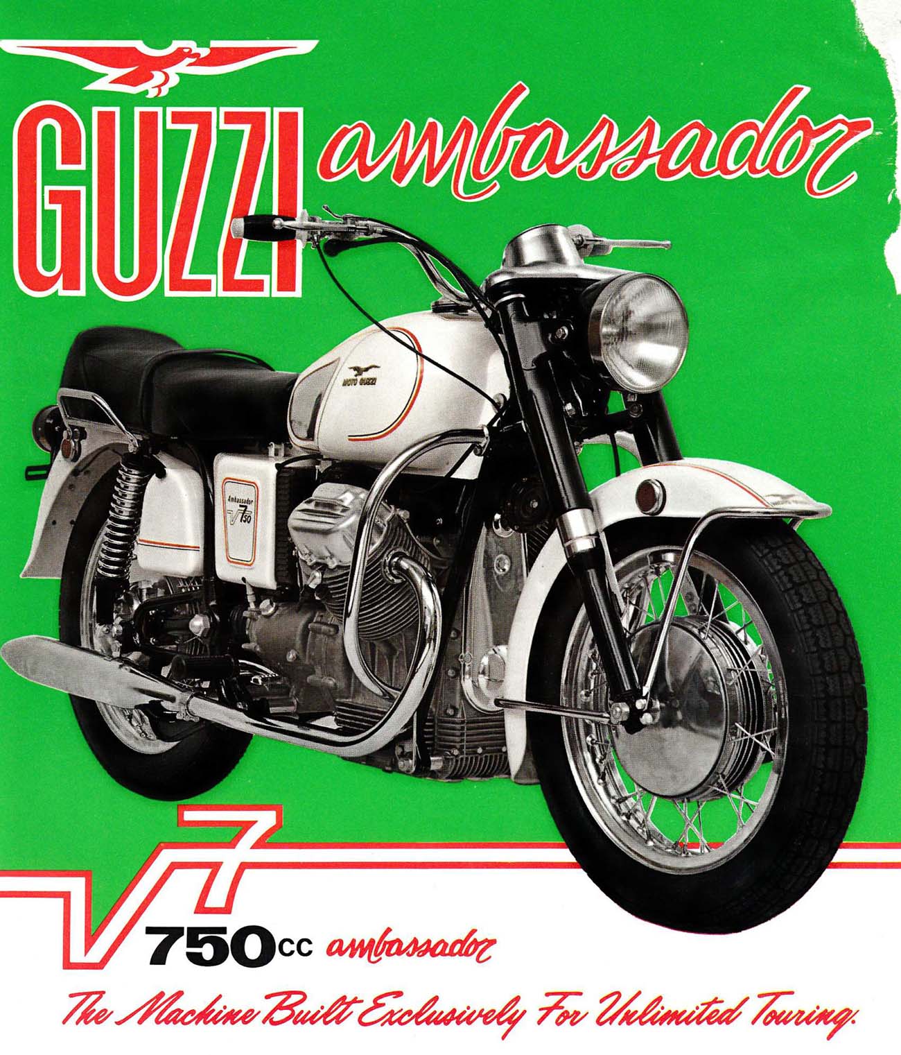 Moto Guzzi V-7 750 Ambassador technical specifications